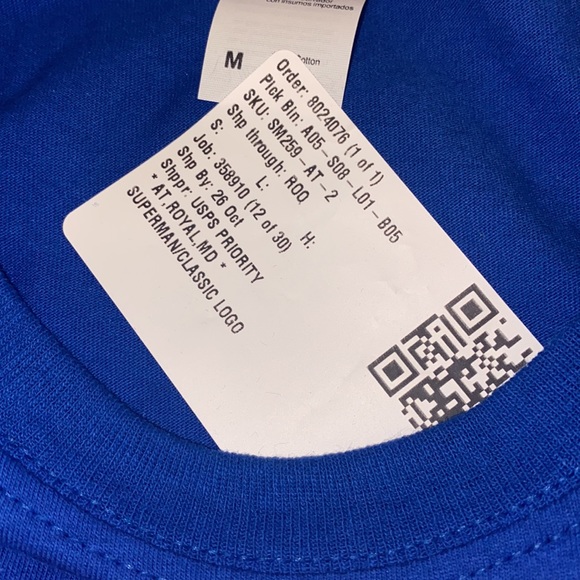 Men’s Superman Logo Tee - Picture 3 of 4